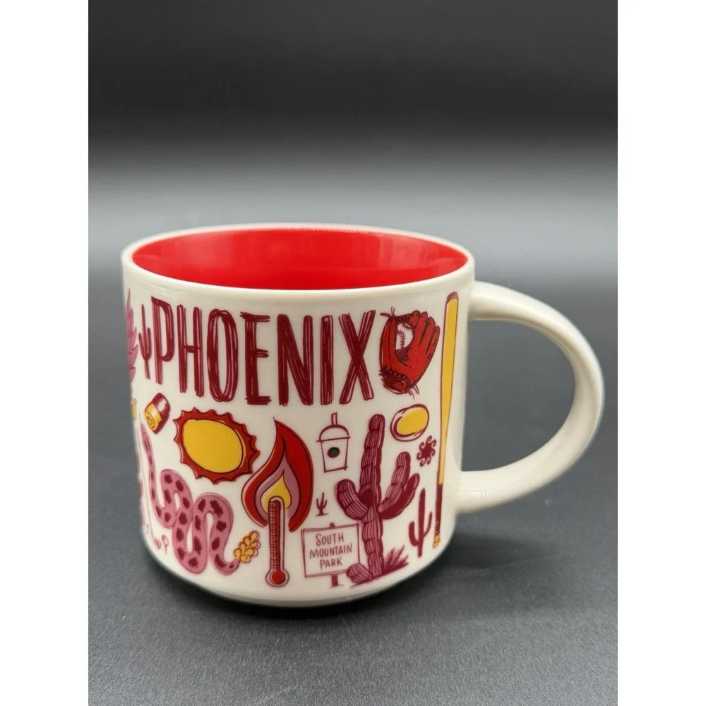 NEW Starbucks PHOENIX Arizona 14oz  Mug Cup 2019 Been There Series - New No Box